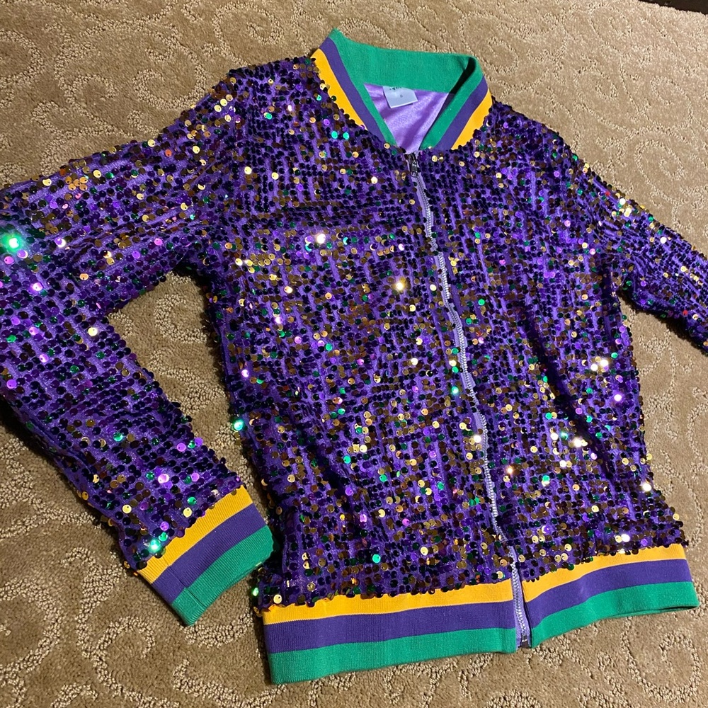Madi gra sequins jacket